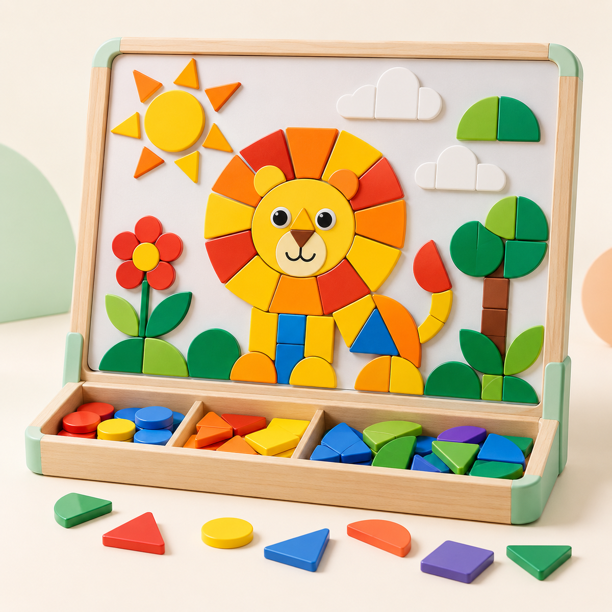 Noreviw™ ColorNest Magnetic Mosaic Board