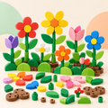 Noreviw™ BuildBloom Interlocking Garden Set