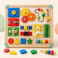 Noreviw™ BusyTrail Fine-Motor Activity Board