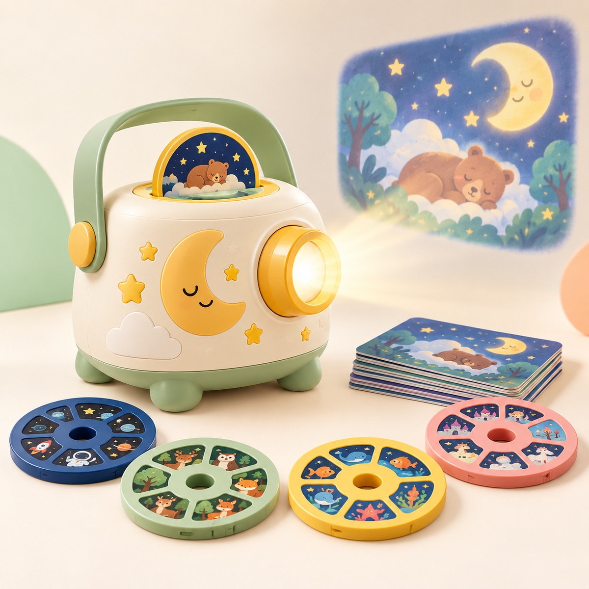 Noreviw™ Moonbeam Shadow Story Projector